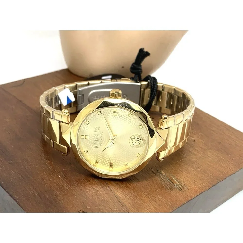 Versus by Versace Women's Watch VSPCD2H21 Quartz Gold Stainless Steel 36mm